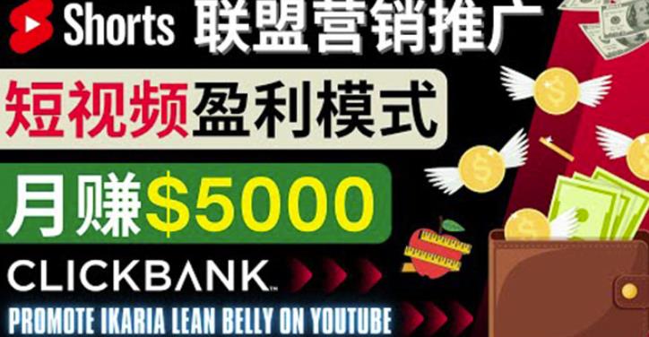 通过Youtube Shorts推广联盟营销商品，月赚5000美元方法和技巧|小鸡网赚博客