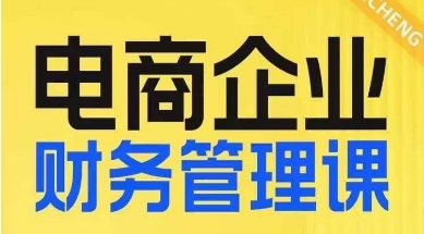 电商企业财务管理线上课，为电商企业规划财税|小鸡网赚博客