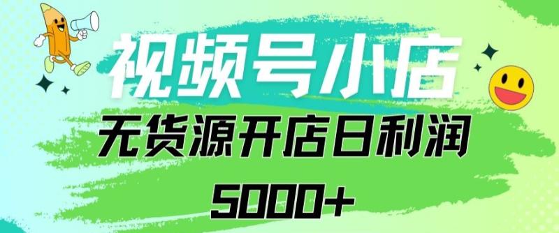 视频号无货源小店从0到1日订单量千单以上纯利润稳稳5000+【揭秘】|小鸡网赚博客