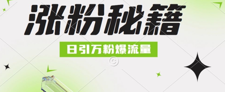 最新小和尚抖音涨粉，日引1万+，流量爆满|小鸡网赚博客