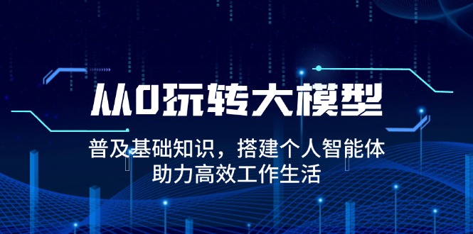 （14009期）从0玩转大模型，普及基础知识，搭建个人智能体，助力高效工作生活|小鸡网赚博客