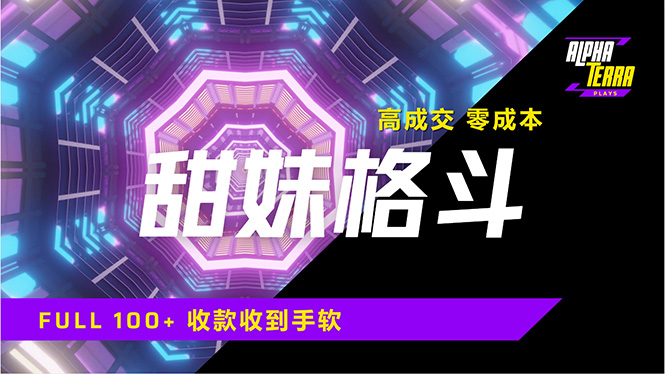 （14559期）高成交零成本，售卖甜美格斗课程，谁发谁火，加爆微信，日入1000+收款…|小鸡网赚博客